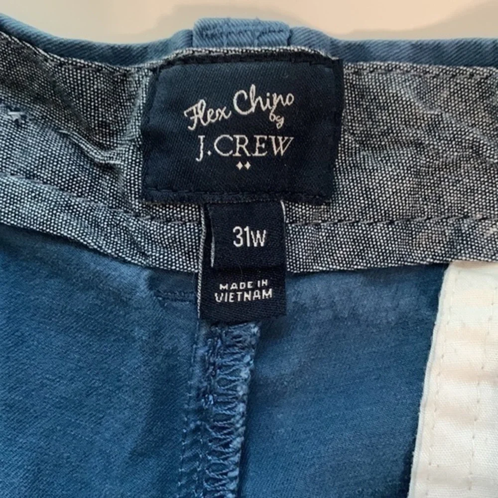 J. Crew Flex Chino Shorts Size 31